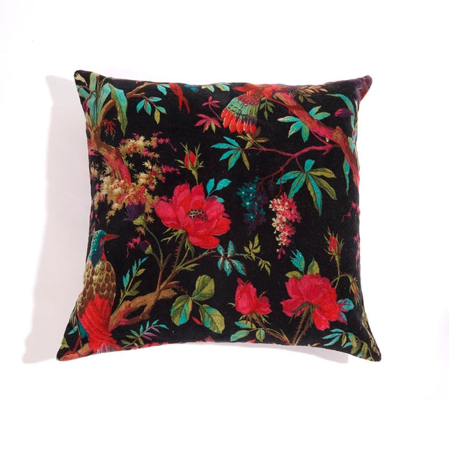 Mexican Painter Pillow Case, Frida Floral Decorative Cushion, Mexican Painter Art Garden Country Mexico Muertes Cushion Cover