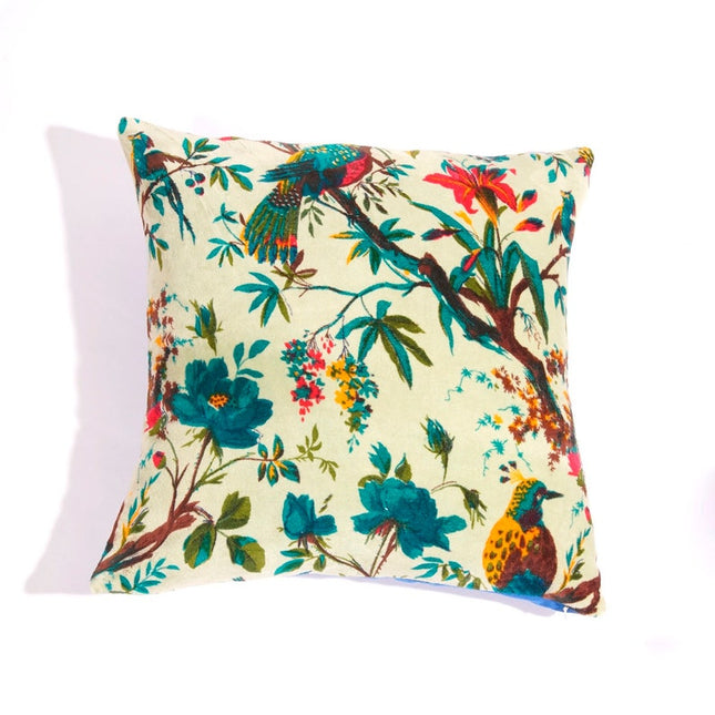 Mexican Painter Pillow Case, Frida Floral Decorative Cushion, Mexican Painter Art Garden Country Mexico Muertes Cushion Cover