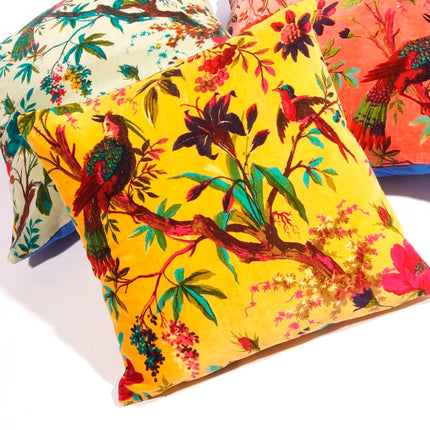 Mexican Painter Pillow Case, Frida Floral Decorative Cushion, Mexican Painter Art Garden Country Mexico Muertes Cushion Cover