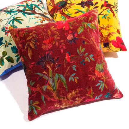 Linen Connections Tassel Hand Tufted Cushion Cover Moroccan Boho 'Shaggy' Beni Ourain Style Cushion Cover - Berber Style Cushion Cover