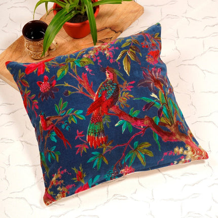 Mexican Painter Pillow Case, Frida Floral Decorative Cushion, Mexican Painter Art Garden Country Mexico Muertes Cushion Cover