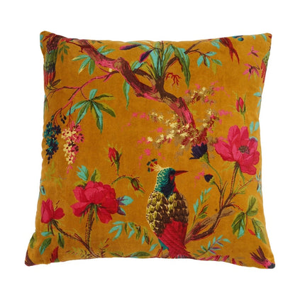 Mexican Painter Pillow Case, Frida Floral Decorative Cushion, Mexican Painter Art Garden Country Mexico Muertes Cushion Cover