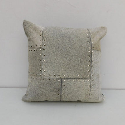 Exotic Cowhide Cushion Pillowcases Brown, Leather Cushion, Black and White 40*40cm Gift | Christmas Decor Cushion Pillow Covers