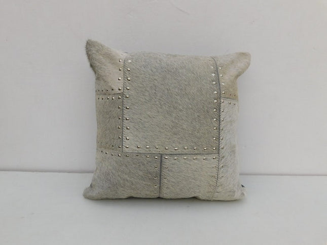 Exotic Cowhide Cushion Pillowcases Brown, Leather Cushion, Black and White 40*40cm Gift | Christmas Decor Cushion Pillow Covers