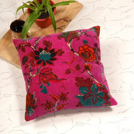 Mexican Painter Pillow Case, Frida Floral Decorative Cushion, Mexican Painter Art Garden Country Mexico Muertes Cushion Cover