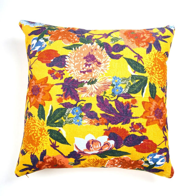 Mexican Painter Pillow Case, Frida Floral Decorative Cushion, Mexican Painter Art Garden Country Mexico Muertes Cushion Cover