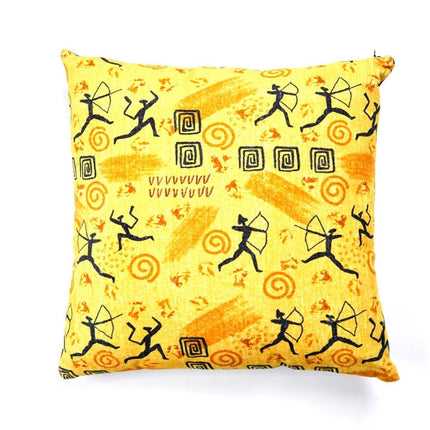 Mexican Painter Pillow Case, Frida Floral Decorative Cushion, Mexican Painter Art Garden Country Mexico Muertes Cushion Cover