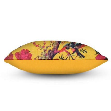 Mexican Painter Pillow Case, Frida Floral Decorative Cushion, Mexican Painter Art Garden Country Mexico Muertes Cushion Cover