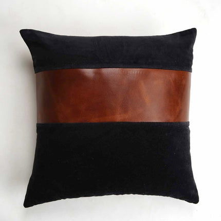 Genuine Leather Cushion Cover Pillow Cover Leather Pillow Leather Cushion Vintage Leather Tan Pillow Cover