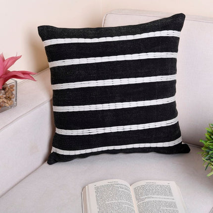 Tassels Linen Cushion Cover 50*50cm Beige Pillow Cover Handmade Boho rustic decor cream Moroccan Cushions Hand Tufted Cushion Lumbar Pillow