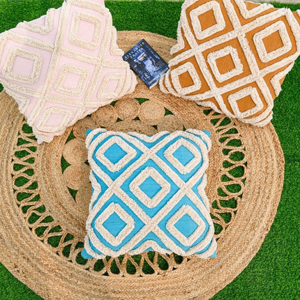 Moroccan Cushion Tassel Cushion Boho Cushion Hand Tufted Cushion Decorative Pillow Lumber Pillow 50*50cm