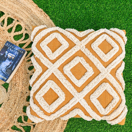 Moroccan Cushion Tassel Cushion Boho Cushion Hand Tufted Cushion Decorative Pillow Lumber Pillow 50*50cm