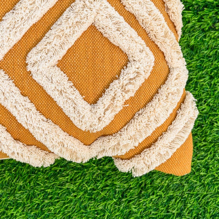 Moroccan Cushion Tassel Cushion Boho Cushion Hand Tufted Cushion Decorative Pillow Lumber Pillow 50*50cm