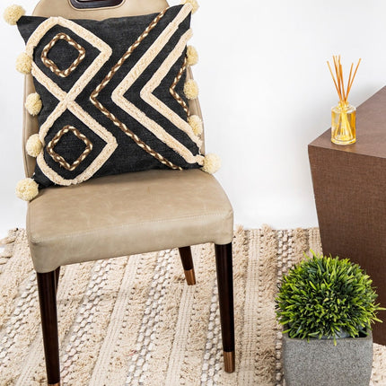 Moroccan Cactus Silk Inspired Cushion |Repurposed Sabra Rug Cactus Silk Throw Pillow Cover | Accent Pillow Cover | Moroccan Decor 50*50cm