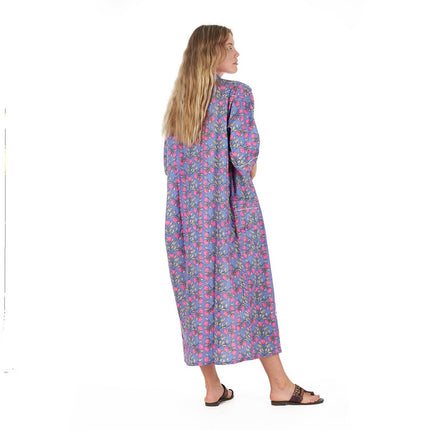 Linen Connections Frida Cotton Kimono Bathrobe Valentines Day Gift Turkish Cardigan Nightwear Dressing Gown Beach Bikini Summer CK157
