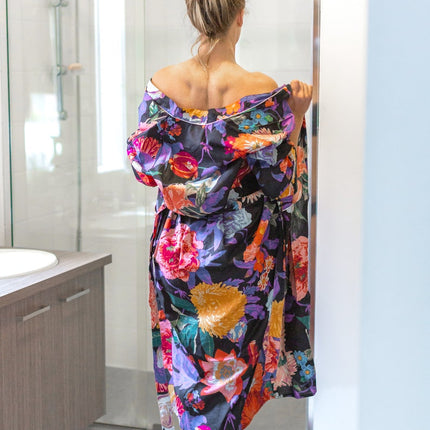 Set of 2 * Floral Robes Kimono Bathwear Sleepwear Lounge Wear CK178