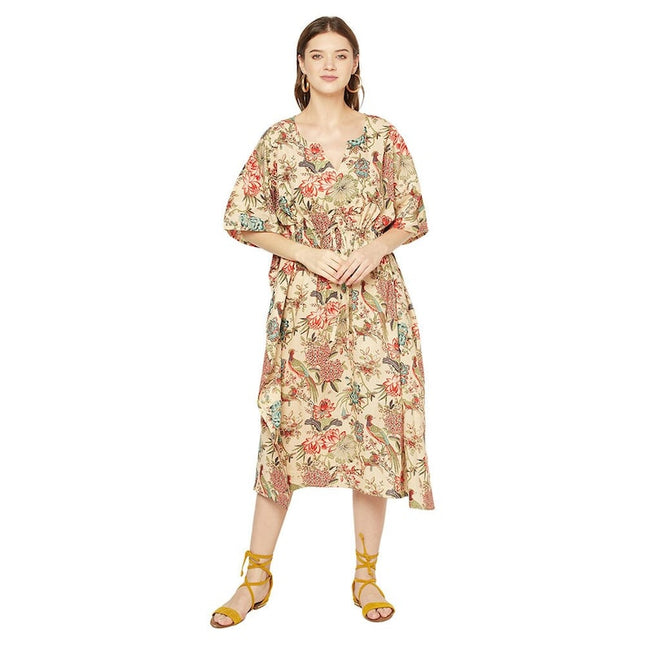 Cotton Kaftan, Caftan, Maxi Dress, Cotton Dress, Plus size Clothing, Comfortable clothing for Women, Maternity Gown, Long Robe, Night Gown Kaf43