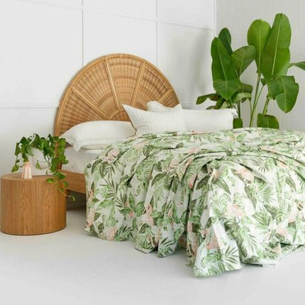 Kantha Quilt Indian Quilt Block Print Quilt Bedspread Bohemian Boho Cotton Throw Quilt Handmade Blanket Doona King Size