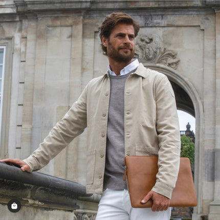 Handmade Genuine Leather macbook sleeve case for 12 13 15 inch macbook / Fathers day Gift for him macbook air 13 15 inch sleeve case