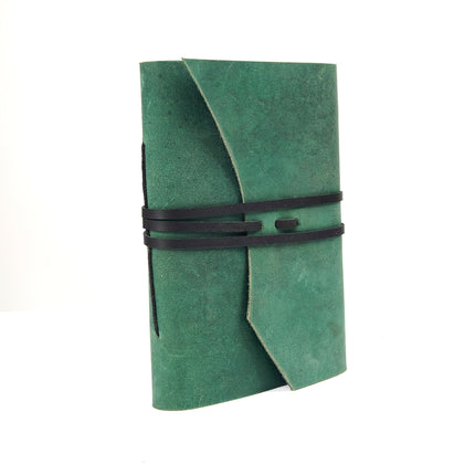 Vintage Leather Journal Recycled Paper Journal, For Notes, Notebook, Sketch book, Diary, Handmade Book,100% Recycled Rag,Tree Free Paper