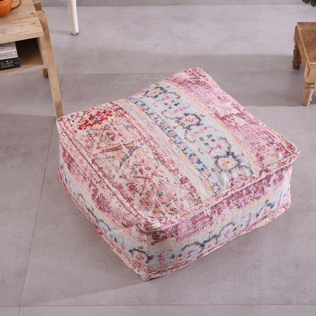 Stunning Moroccan Cushion Cover, Pouf, Beanbag, Yoga Meditation Cushion, Ottoman, Footstool, Home Decor Gift, Kilim Floor Cushion