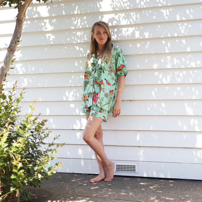 Women's Cotton Pj Shorts, Pajama Set Women, Bridesmaid Pajama, Cotton Sleep Shorts, Sleepwear Mothers Day Valentines Day Gift  - S