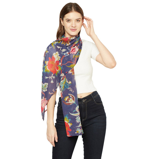 Bird Scarf, Bird Print Scarf, Tree Bird Scarf,Spring Summer Scarf,Autumn Scarf,Gifts For Her,Women Scarf, Gifts For Women Cotton Scarf