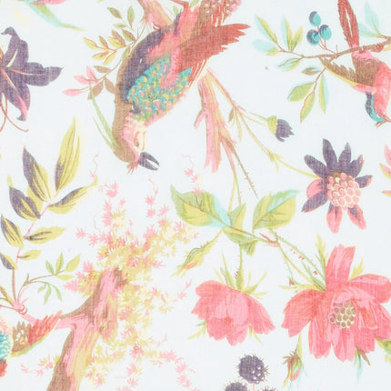 Bird Scarf, Bird Print Scarf, Tree Bird Scarf,Spring Summer Scarf,Autumn Scarf,Gifts For Her,Women Scarf, Gifts For Women Cotton Scarf