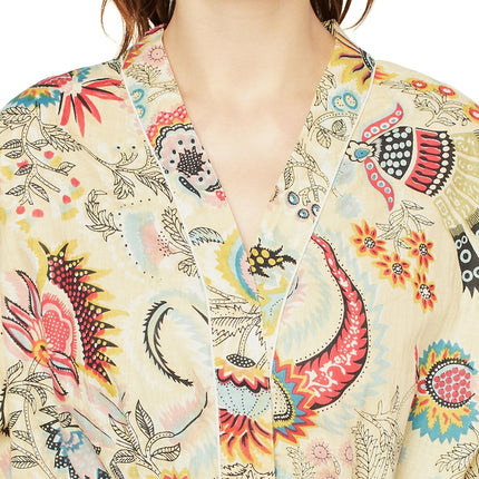 Kimono Cotton Kimono Bathrobe Frida Valentines Day GiftBird Bathrobe Turkish Bathrobe Cardigan Nightwear Dressing Gown Beach Bikini Summer SCK43