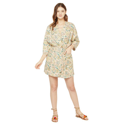 Kimono Cotton Kimono Bathrobe Frida Valentines Day GiftBird Bathrobe Turkish Bathrobe Cardigan Nightwear Dressing Gown Beach Bikini Summer SCK44