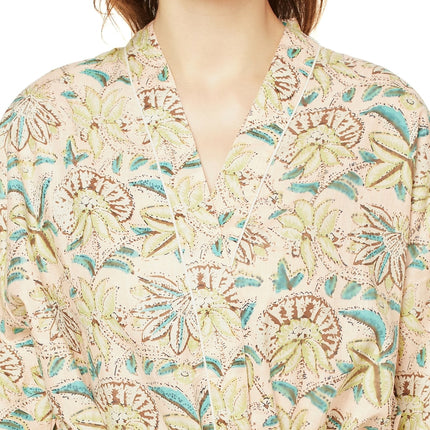 Kimono Cotton Kimono Bathrobe Frida Valentines Day GiftBird Bathrobe Turkish Bathrobe Cardigan Nightwear Dressing Gown Beach Bikini Summer SCK44
