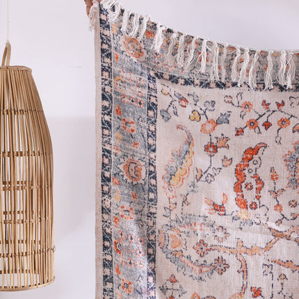 Luxury Rustic Cotton Wool Throw Rug Blanket Quilt   Large Picnic Throw Rug   Gift Valentines Mothers Day Easter   Boho Throw   Home Decor