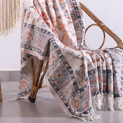 Luxury Rustic Cotton Wool Throw Rug Blanket Quilt   Large Picnic Throw Rug   Gift Valentines Mothers Day Easter   Boho Throw   Home Decor