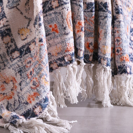 Luxury Rustic Cotton Wool Throw Rug Blanket Quilt   Large Picnic Throw Rug   Gift Valentines Mothers Day Easter   Boho Throw   Home Decor