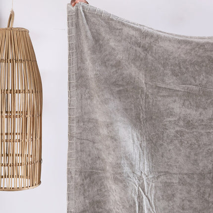 Luxury Rustic Cotton Wool Throw Rug Blanket Quilt   Large Picnic Throw Rug   Gift Valentines Mothers Day Easter   Boho Throw   Home Decor