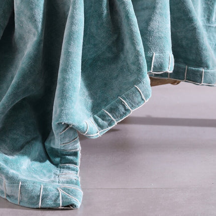 Luxury Rustic Cotton Wool Throw Rug Blanket Quilt   Large Picnic Throw Rug   Gift Valentines Mothers Day Easter   Boho Throw   Home Decor