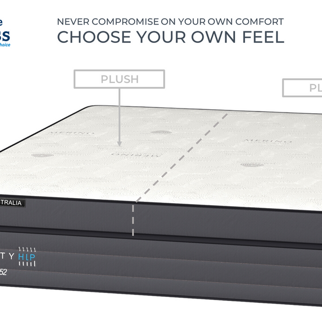 Serenity King Split Feel Mattress – Both Sides Plush