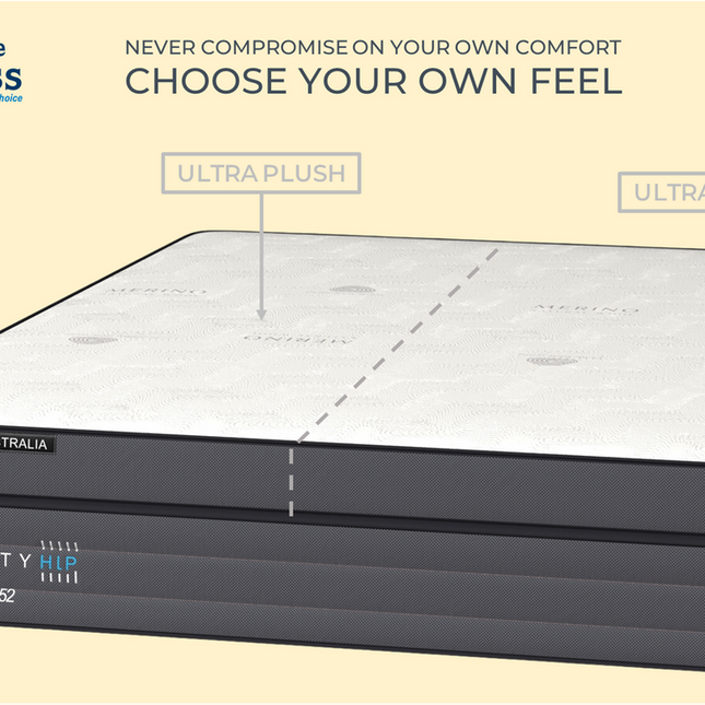 Serenity King Split Feel Mattress – Both Sides Ultra Plush