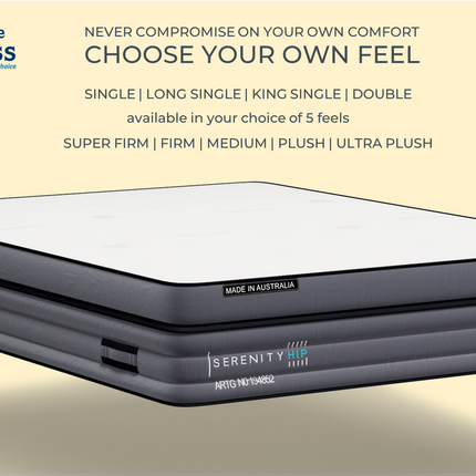Serenity King Single Mattress – Ultra Plush