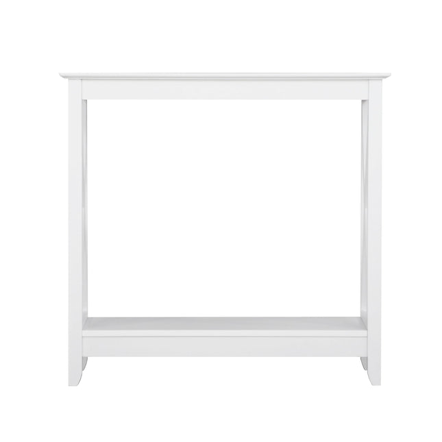 Coastal Console Table in White