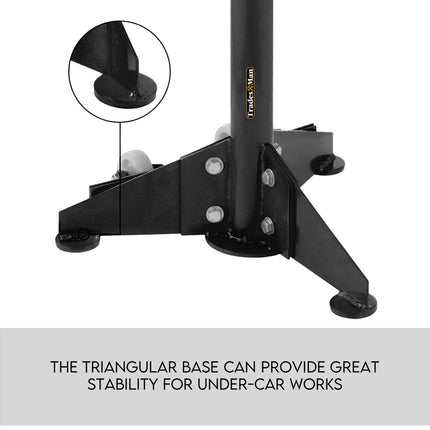 HIGH UNDER CAR SUPPORT STAND TALL AXLE JACK SUPPORT UNDER HOIST STAND LIFTER RAM