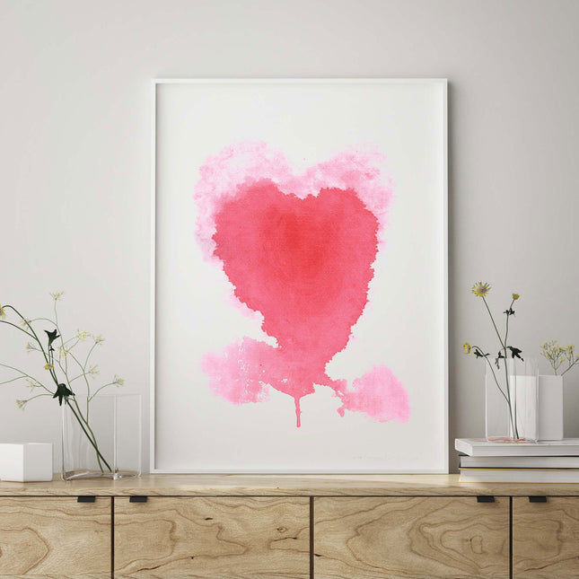 Love unconquered Art Poster