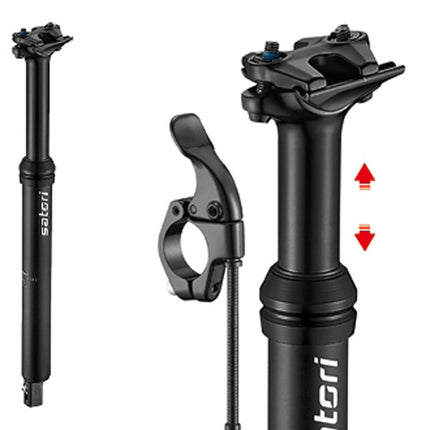 Satori Sorata Pro Height Adjustable Dropper SeatPost Internal Cable 31.6 Diameter 150mm Travel