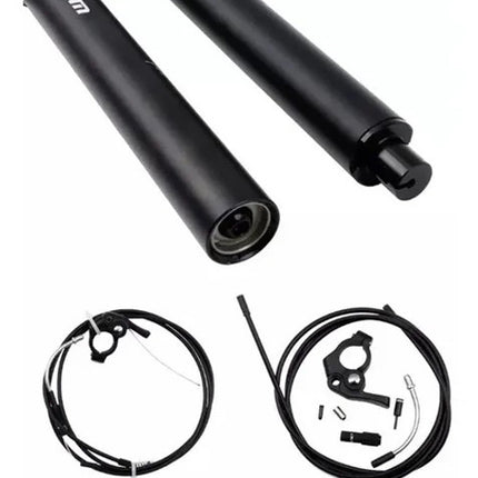 ZOOM SPD-801N Adjustable Height via Thumb Remote Lever - Internal Cable 30.9 Diameter 100mm Travel Mountain Bike Dropper
