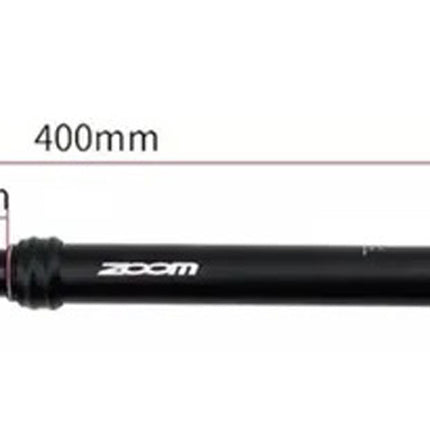 ZOOM MTB Adjustable seatpost Internal Cable 30.9 Diameter 125mm Travel Adjustable Height via Thumb Remote Lever -