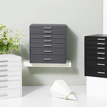 SONGMICS Jewellery Box with 6 Layers and 5 Drawers