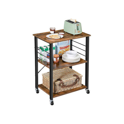 VASAGLE Kitchen Baker's Rack on Wheels