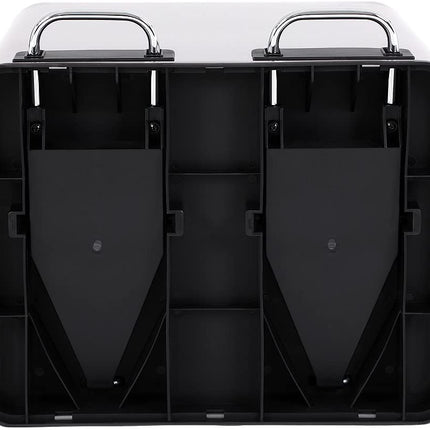 SONGMICS LTB30H 2 x 15 L Waste Separation System with 2 Inner Buckets
