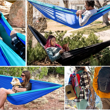 Black & Grey Camping Hammock