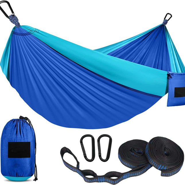 Blue Camping Hammock